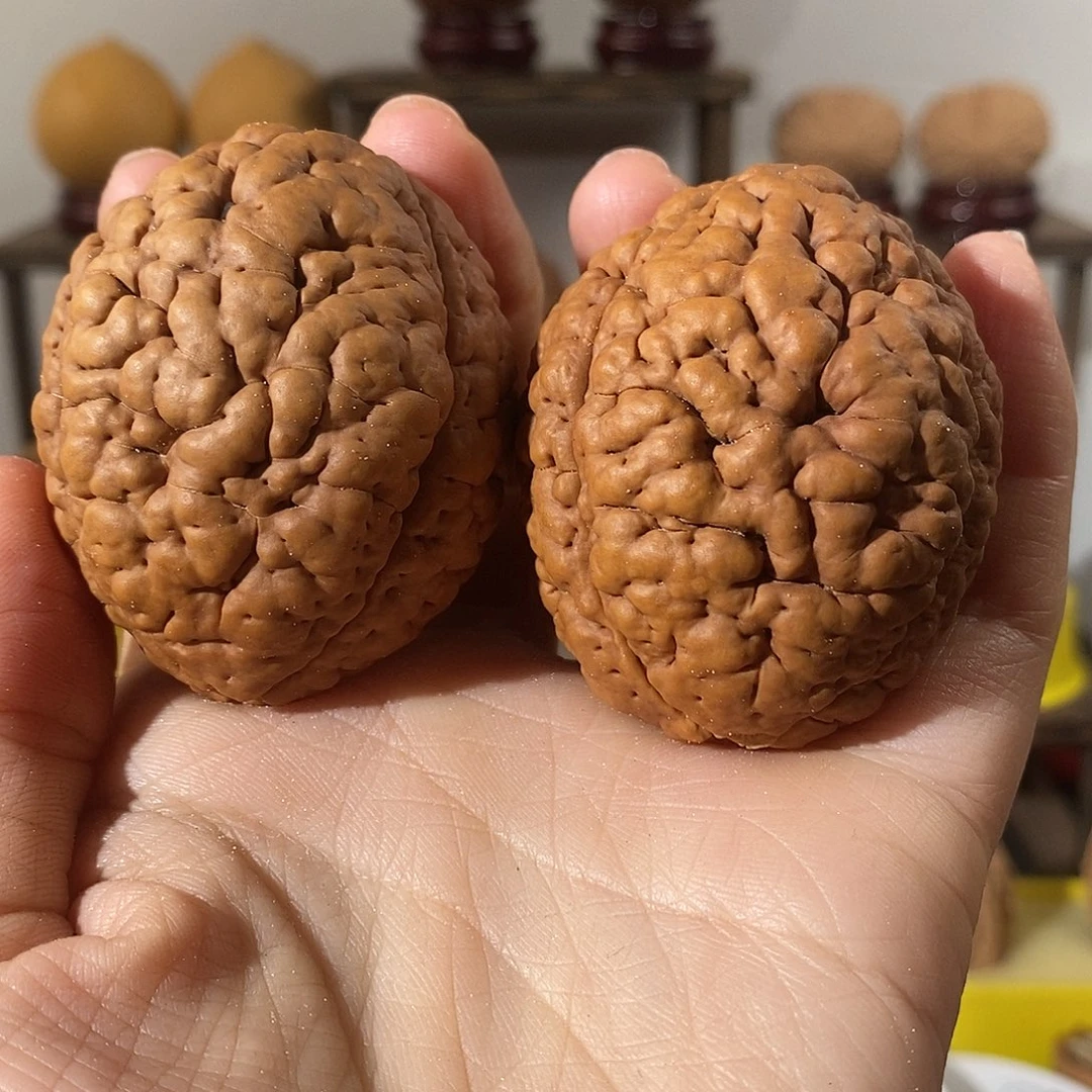 吊坠文玩核桃三瓣脑纹金刚4554