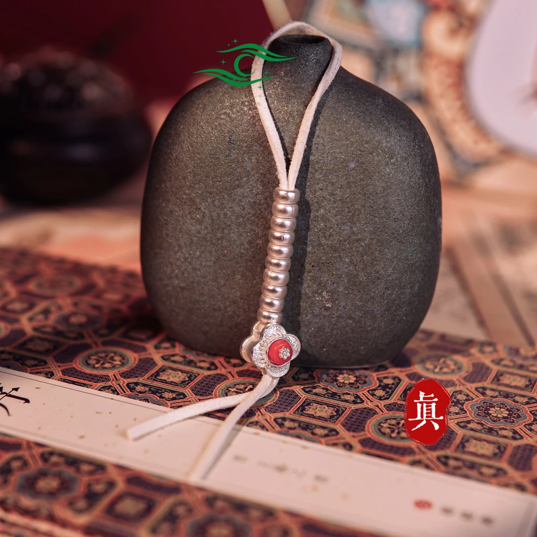 钛钢布艺婚庆饰品 【平安蕊】红蕊花典雅饰品 备