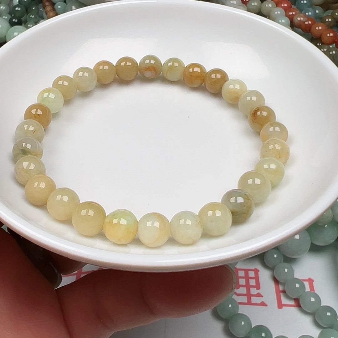 翡翠手链未镶嵌徐***妈货主老华