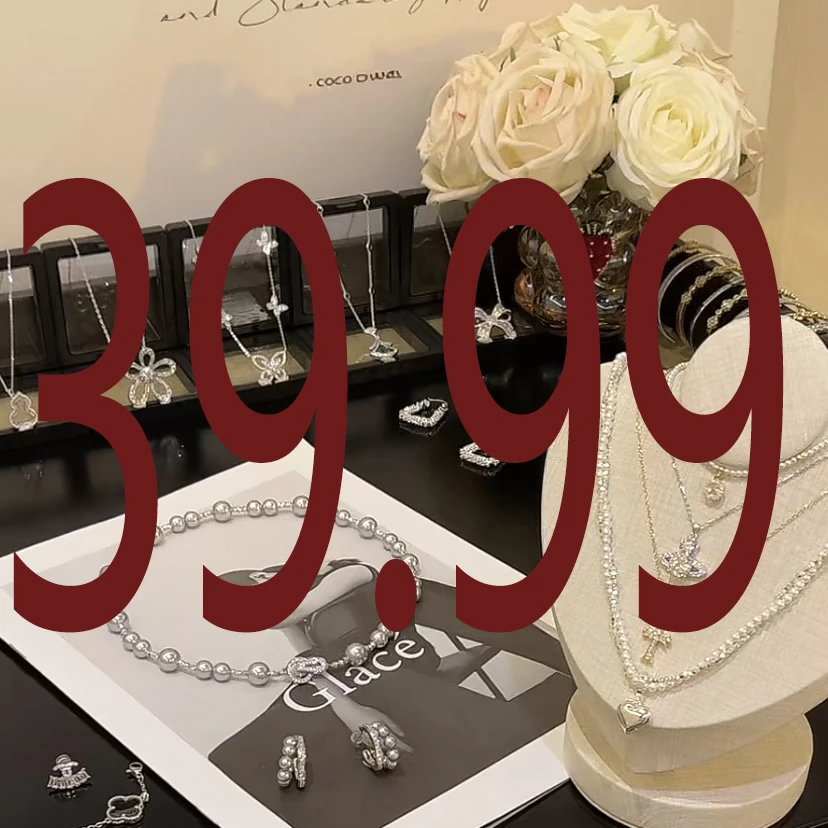 坠链均925银 2025新款银项链简约创意时尚个性银制品送礼物39-99A