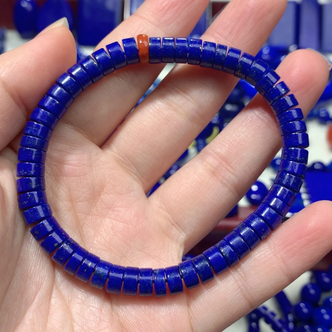 青金石未镶嵌手链