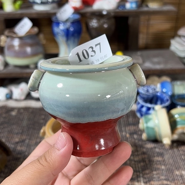 口5 手工花盆满30包邮