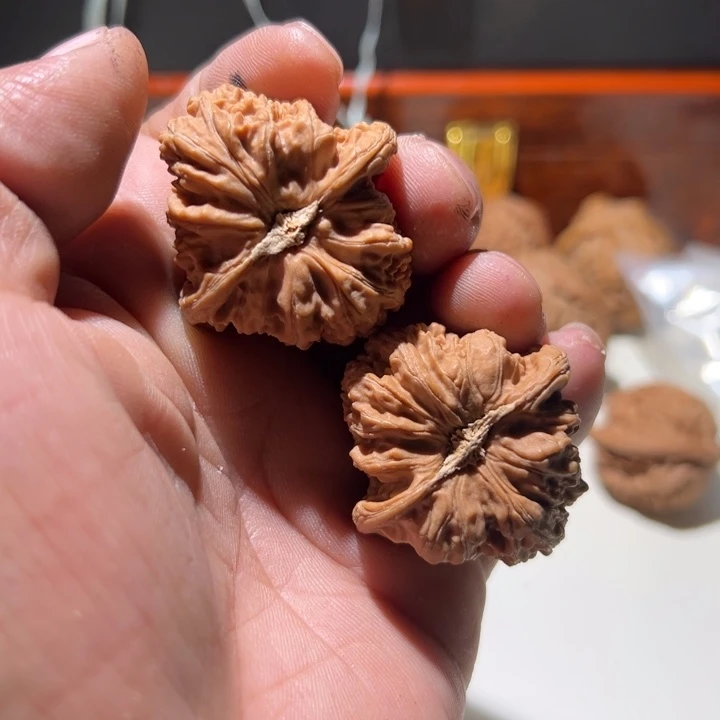 文玩核桃把件村****当老款蜜纹