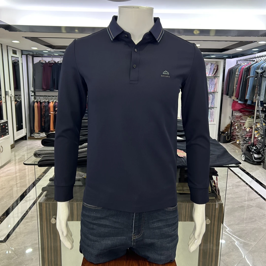 【燕珍时装】翻领 2025秋季新款6517/18/19百搭时尚男款长袖上衣