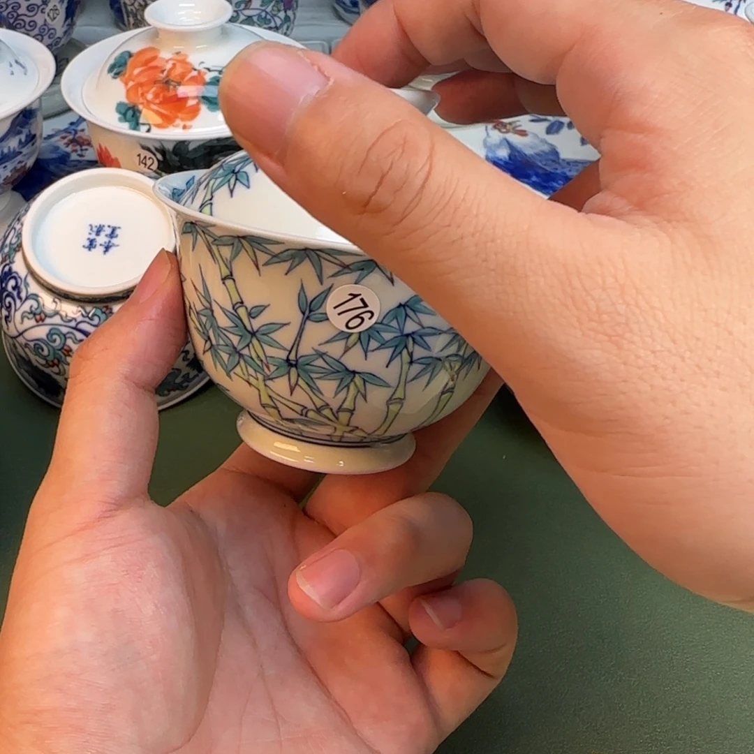 彦祖纯手工手绘茶具176