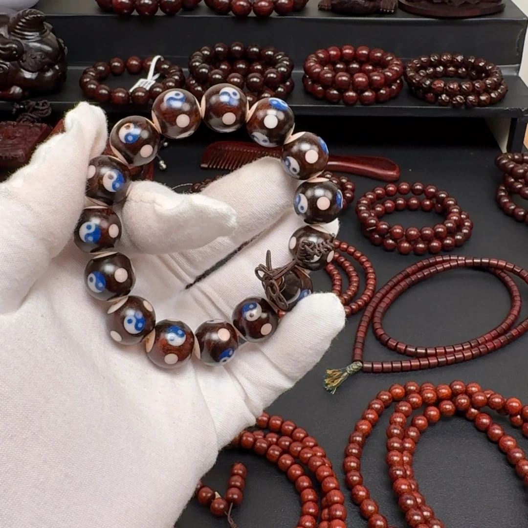 手串/手链小叶紫檀1.5cm扭转乾坤