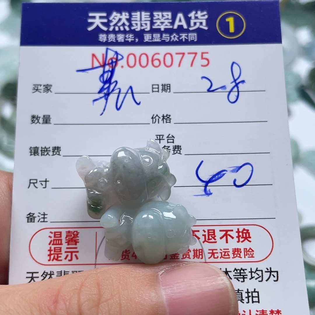 翡翠未镶嵌颈饰-***-1456789900