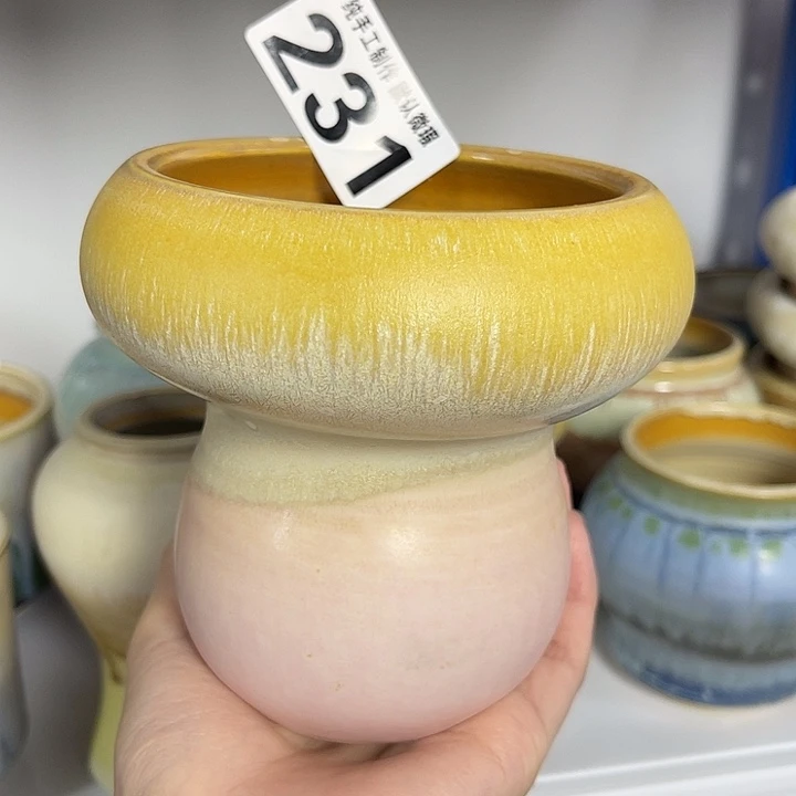 景德镇陶瓷盆 满30包邮 口9