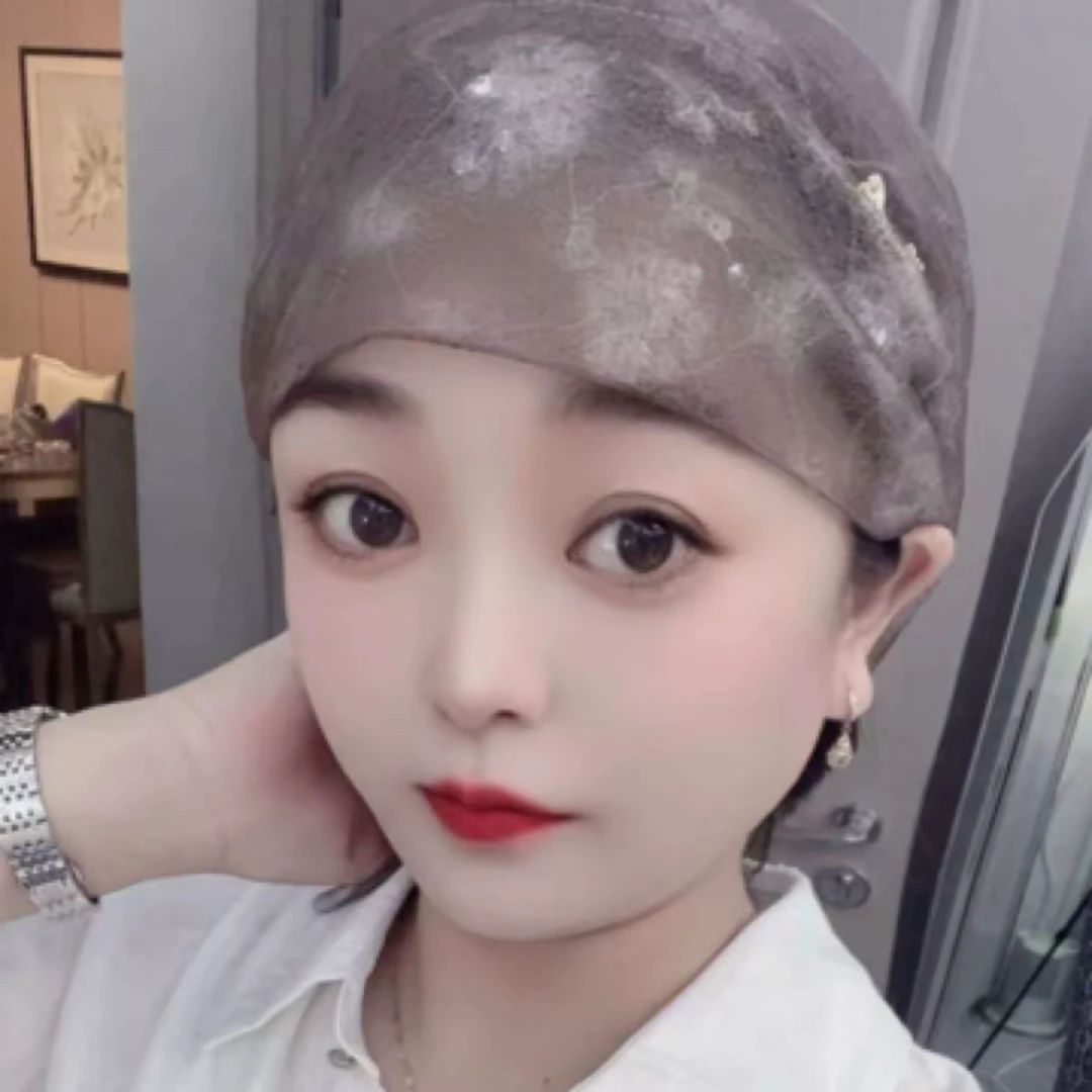 包头丝带帽女士小帽