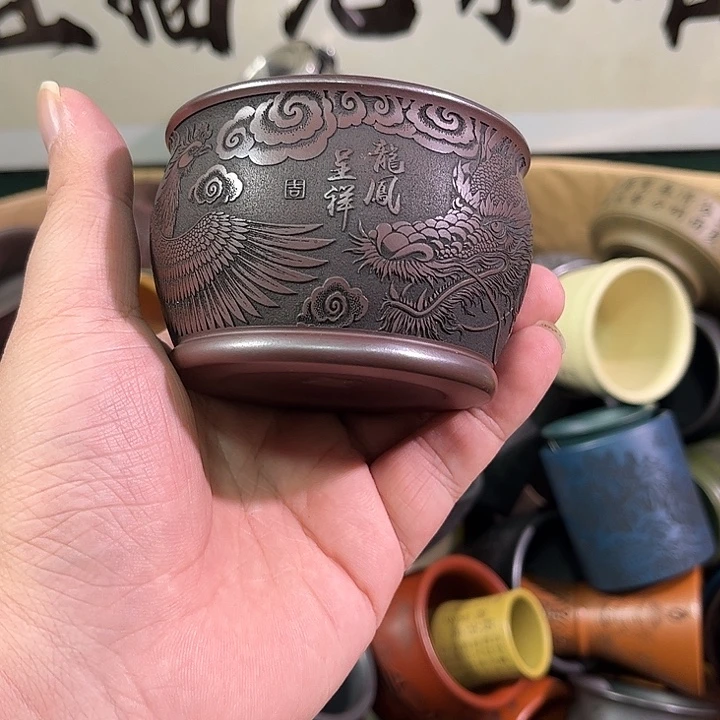 茶杯紫砂全手工紫砂主人被