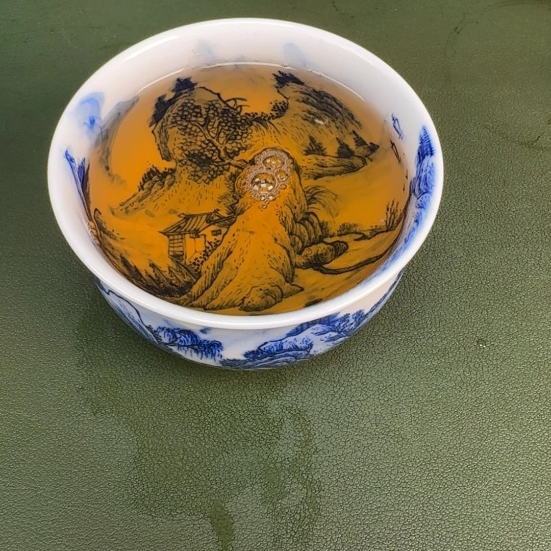 陶景德镇纯手绘茶具圆圆208