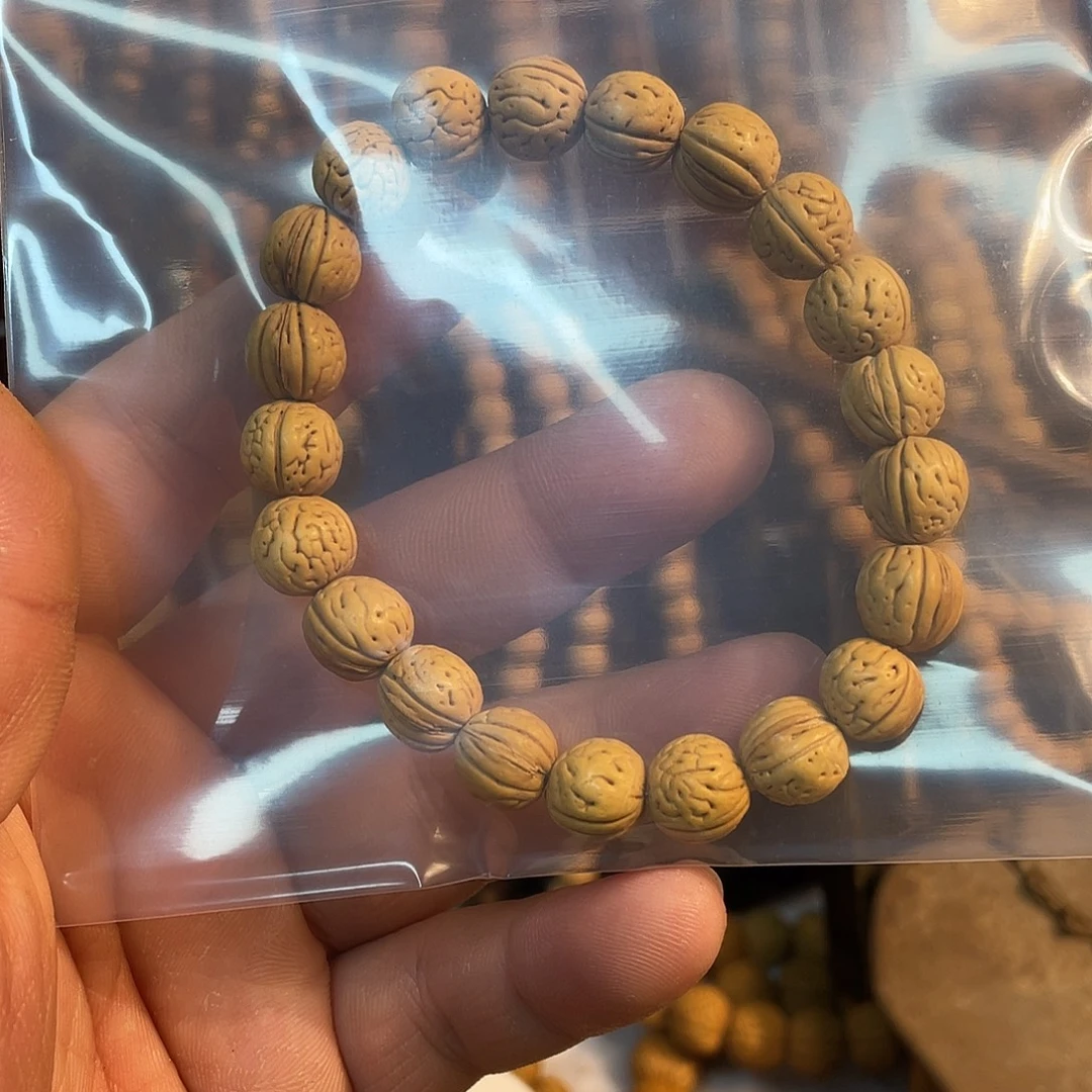 没***拳手串桃核桃核福利手串