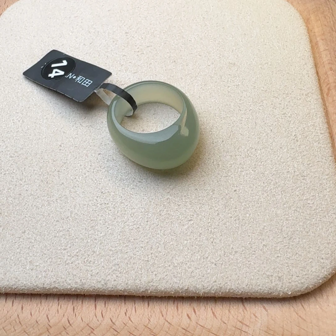 和田玉戒指未镶嵌y****丫