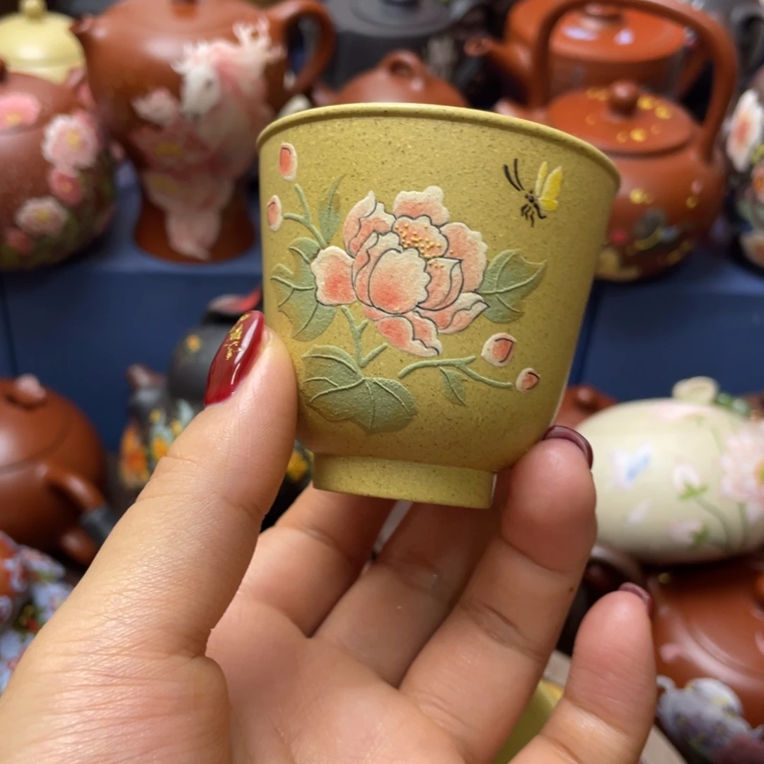 茶杯紫砂紫砂主人杯70cc
