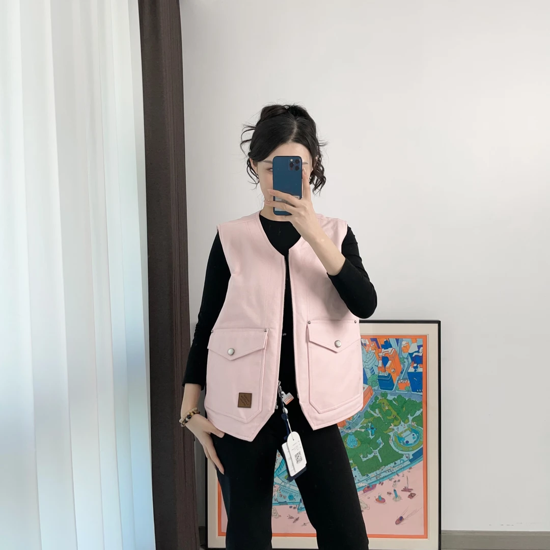 95新 LouisVuitton/路易威登 牛仔马甲46码/251115VRSVP22