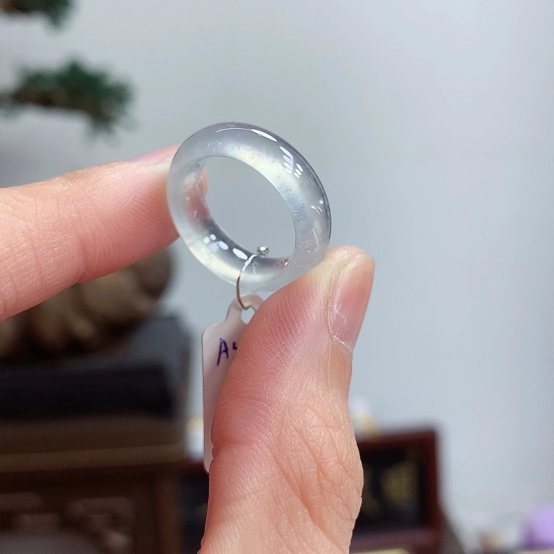 未镶嵌戒指翡翠8号