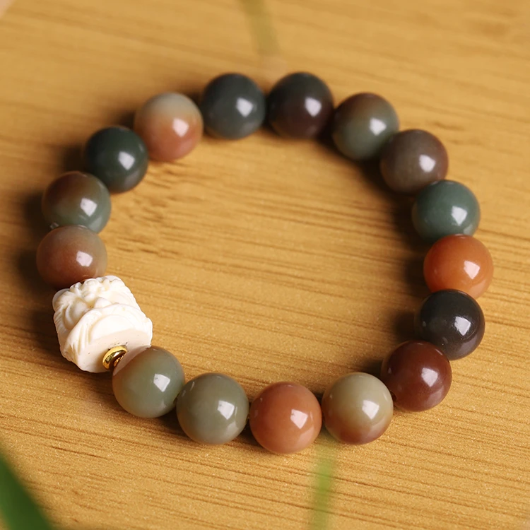 风化菩提创意醒狮情侣配件适用