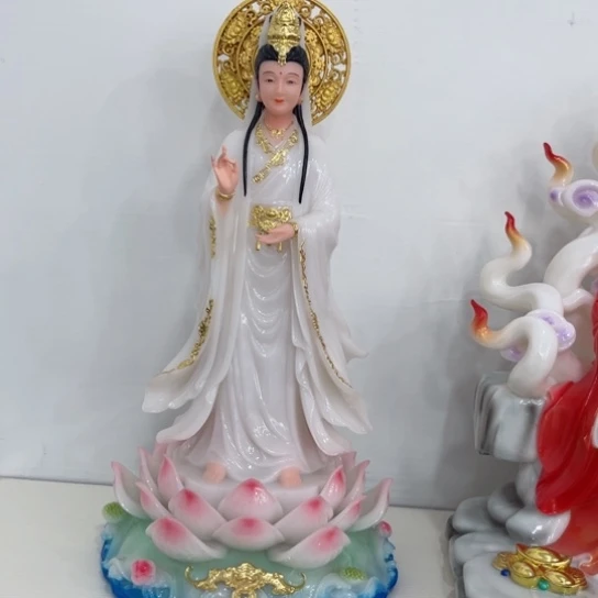 【闪购商品】玉16寸空心观音