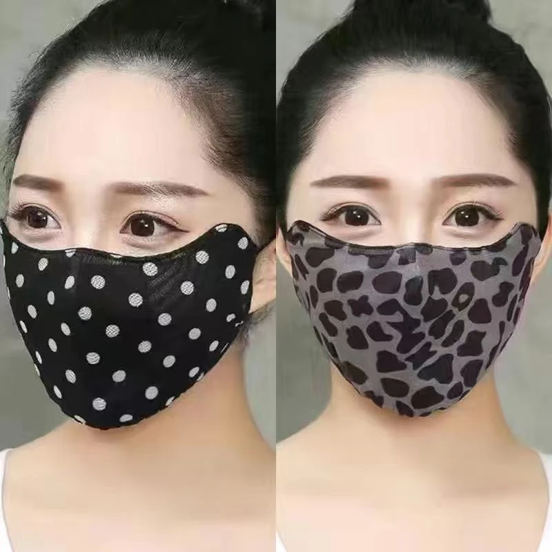 夏季薄款防晒冰丝护眼角口罩女洋气百搭高颜值防晒口罩护脸凉感