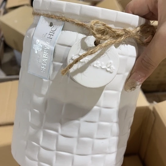 多肉绿植陶瓷花盆9.9包邮，有孔