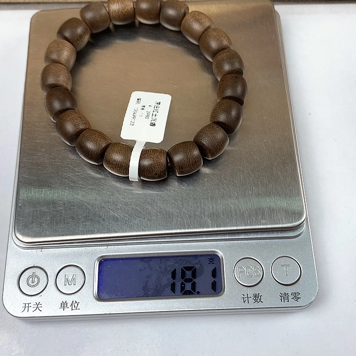 沉香手串小*?芽庄红土沉