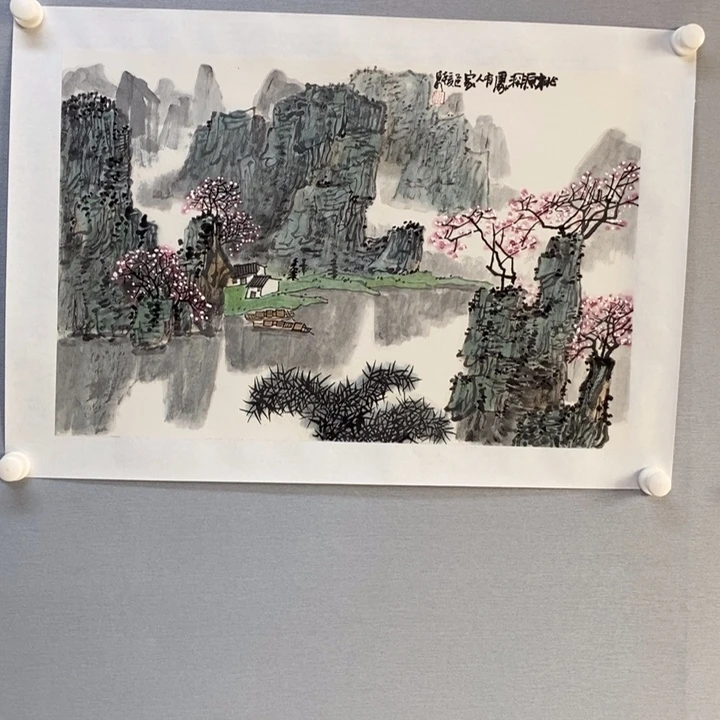 国画亲笔手绘原创