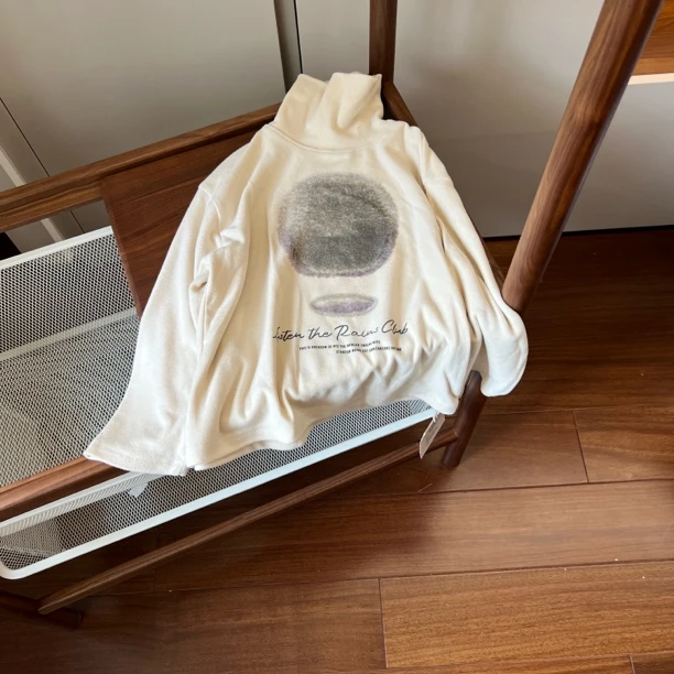 【编号Q299】Z6168-z-12-儿童数码堆堆领打底衫-XYC