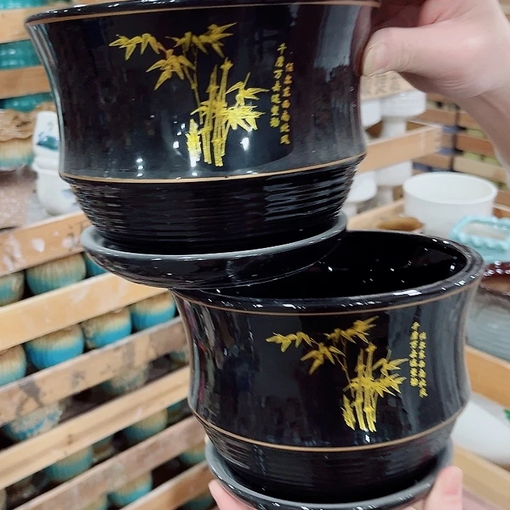 陶瓷陶瓷多肉植物花盆