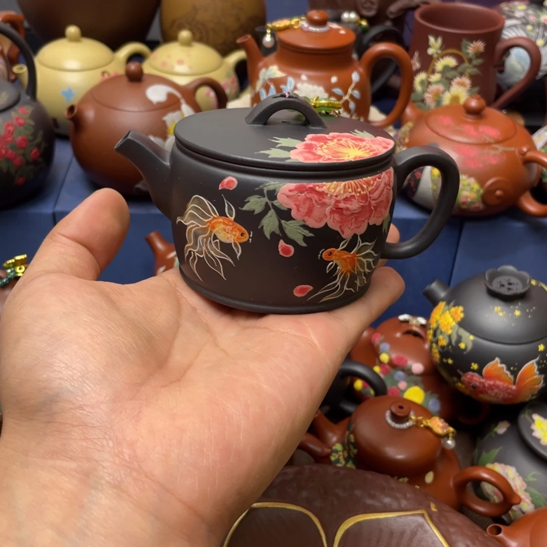 安***学茶杯紫砂紫砂茶壶180cc