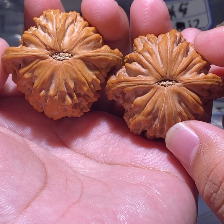 许***恙文玩核桃吊坠43全品磨盘