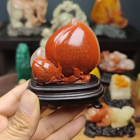 印石寿山石摆件摆件摆件