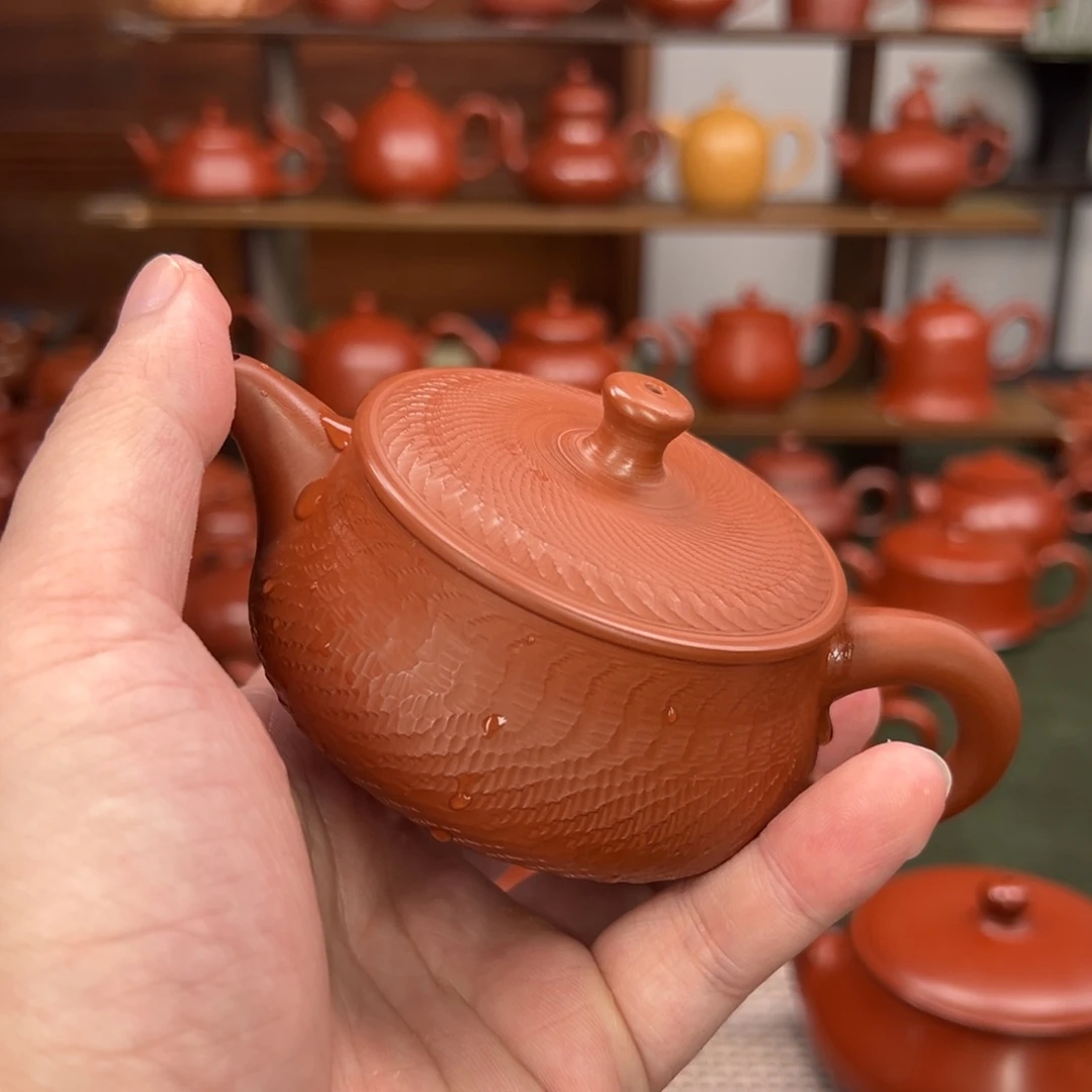 紫砂茶壶潮州手拉壶