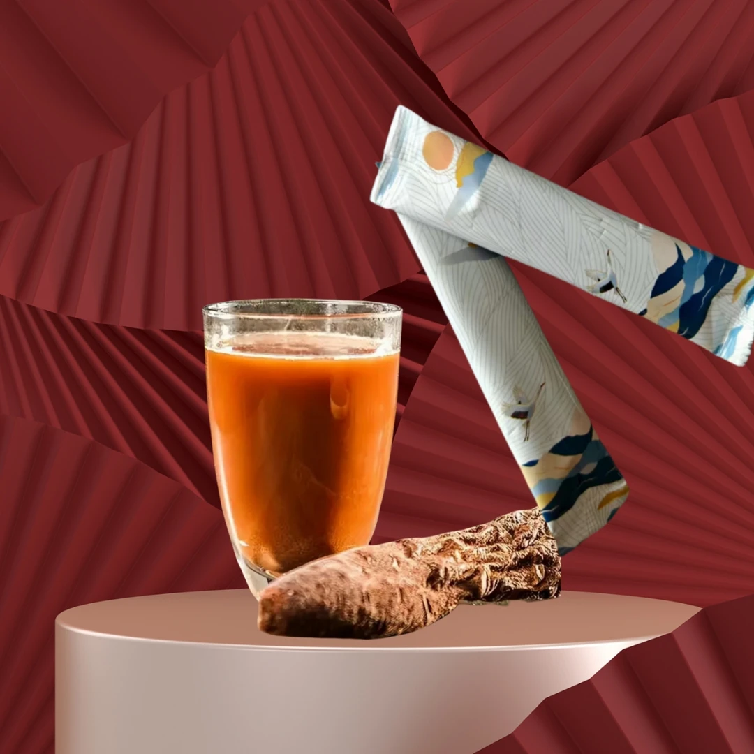 西洋参人参植物固体饮料加倍浓缩口感浓郁