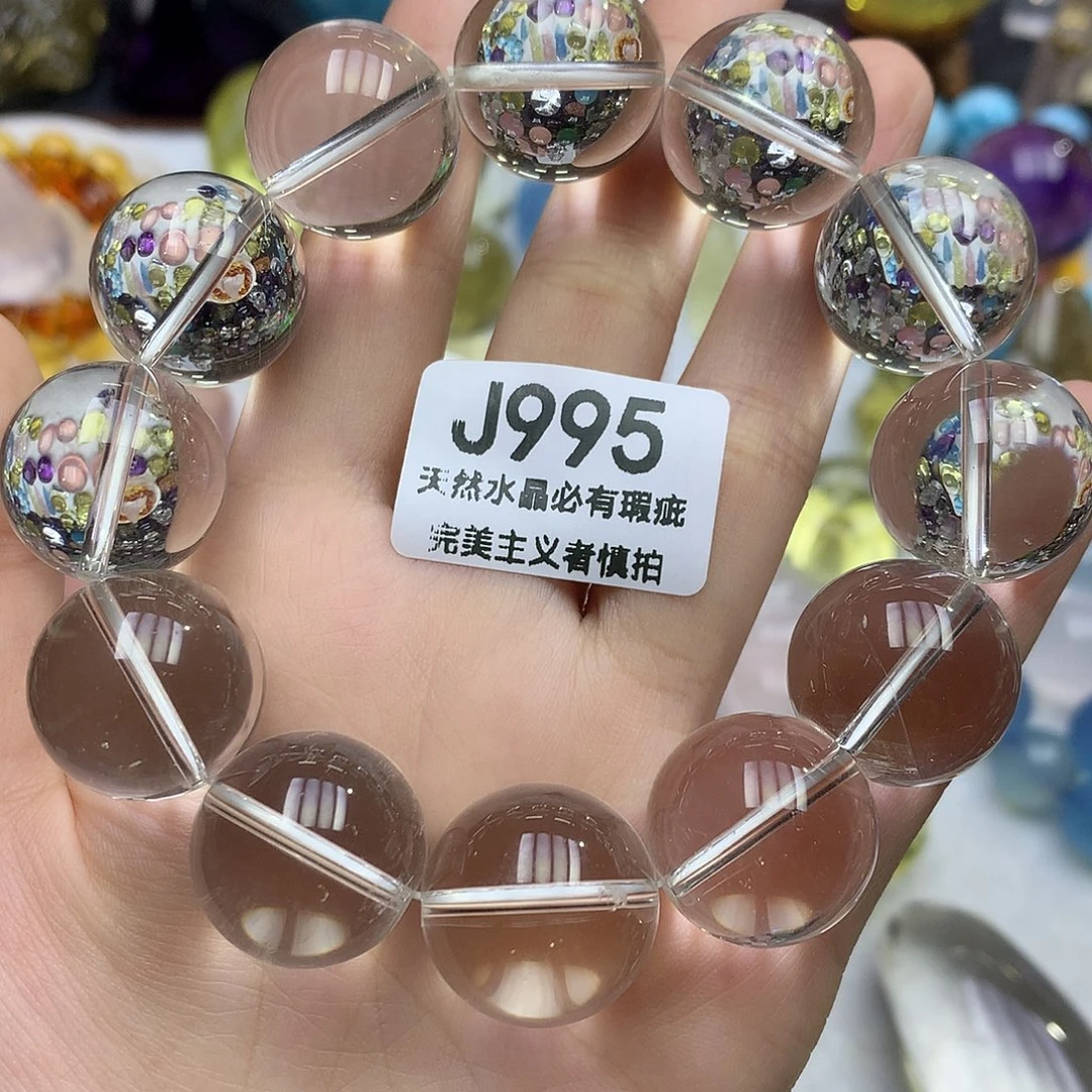 水晶珠宝半成品未镶嵌19+手串