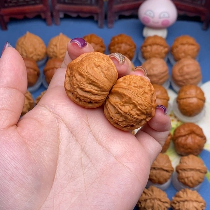 文玩核桃把件官帽