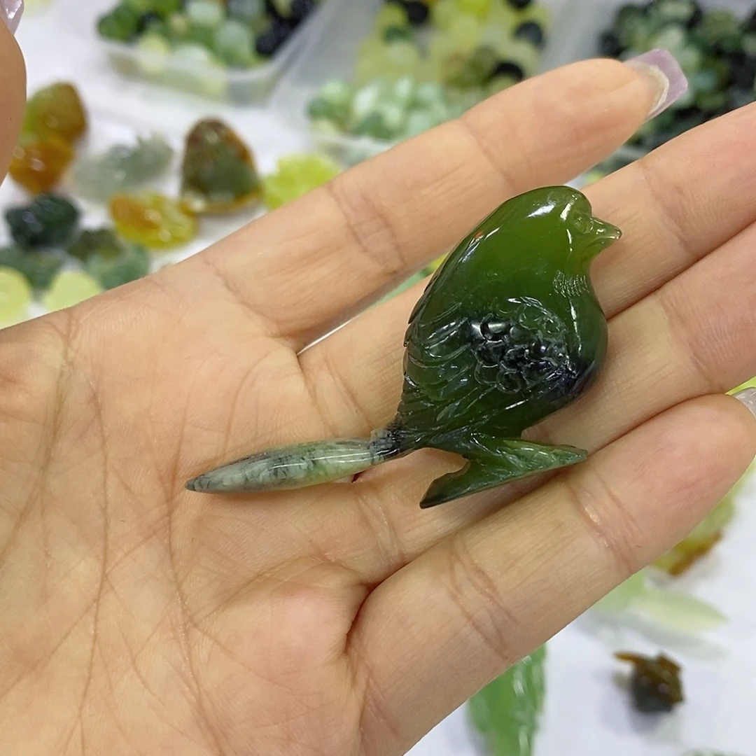 蛇纹石玉吊坠未镶嵌7*”