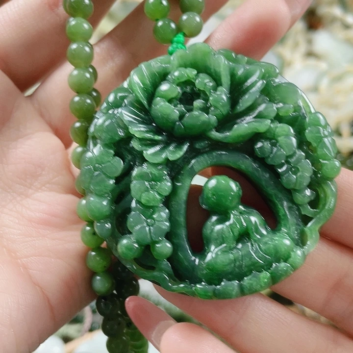 未镶嵌和田玉挂件