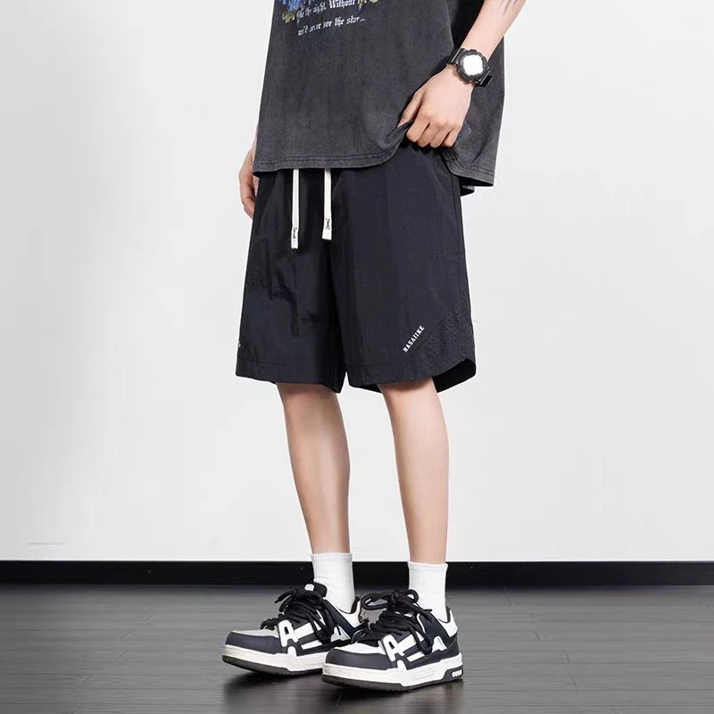 JE家（短裤）锦纶面料丝滑凉爽休闲潮流百搭五分裤