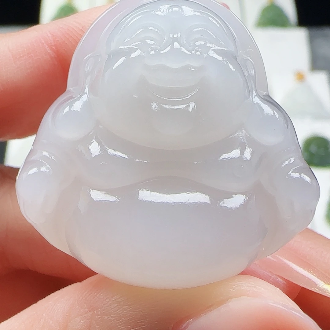 和田玉未镶嵌吊坠(赠链)