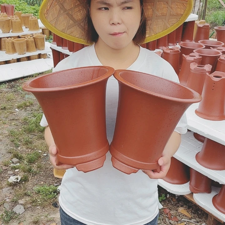 宜兴紫砂精品花盆