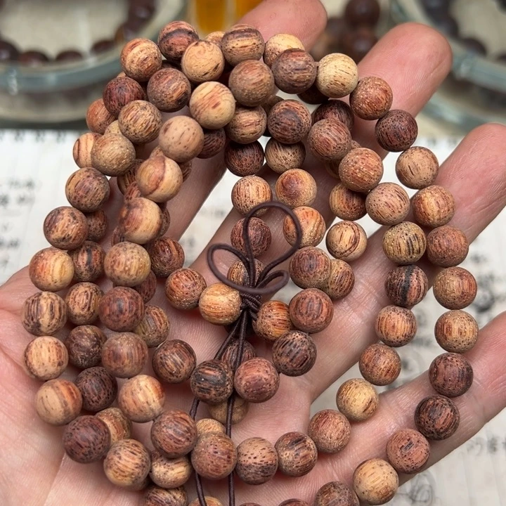 降真香手串/手链08*108圆珠白油通货