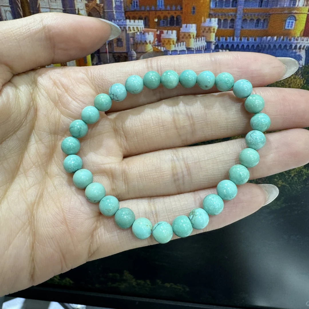 【举石优选】S0513-H24-161绿松石手串（一件/约5mm+）Z