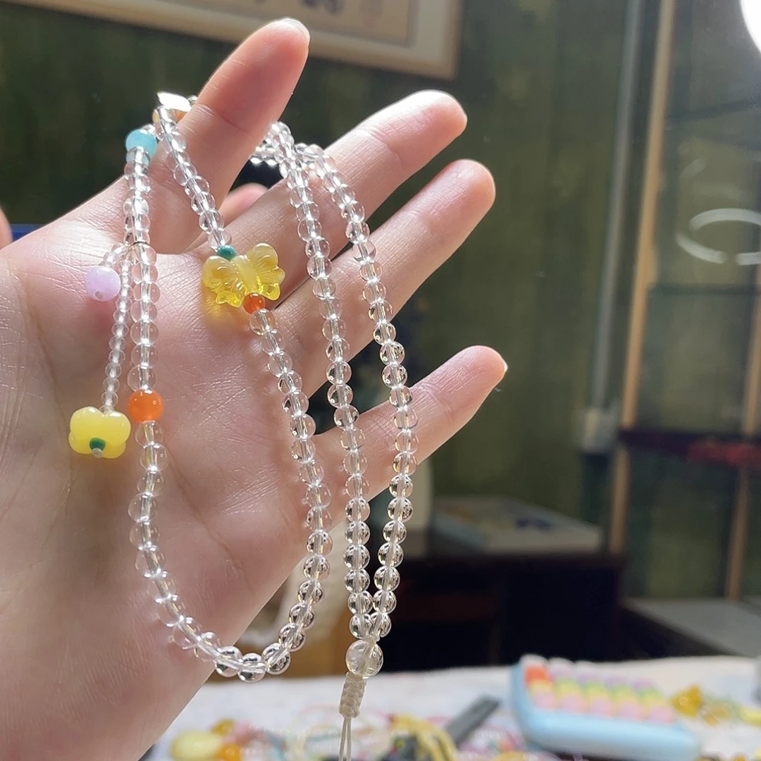 琥珀未镶嵌裸石项链