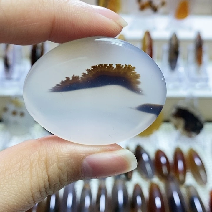 玛瑙/玉髓吊坠(不含链)未镶嵌