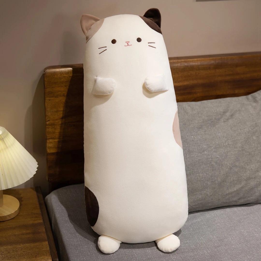 猫咪长条抱枕女生睡觉专用孕妇床上夹腿侧睡枕头靠枕床头靠垫男生