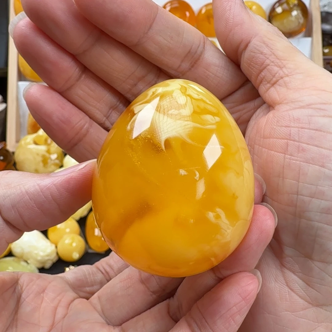 蜜蜡未镶嵌颈饰蜜蜡43.3g