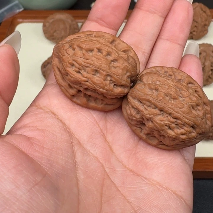 文玩核桃把件全品手捻野生31