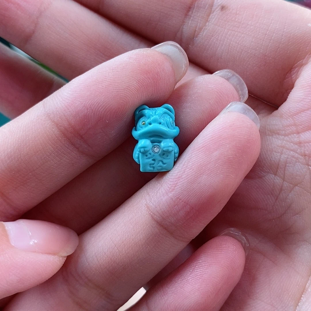 绿松石珠宝奇石未镶嵌