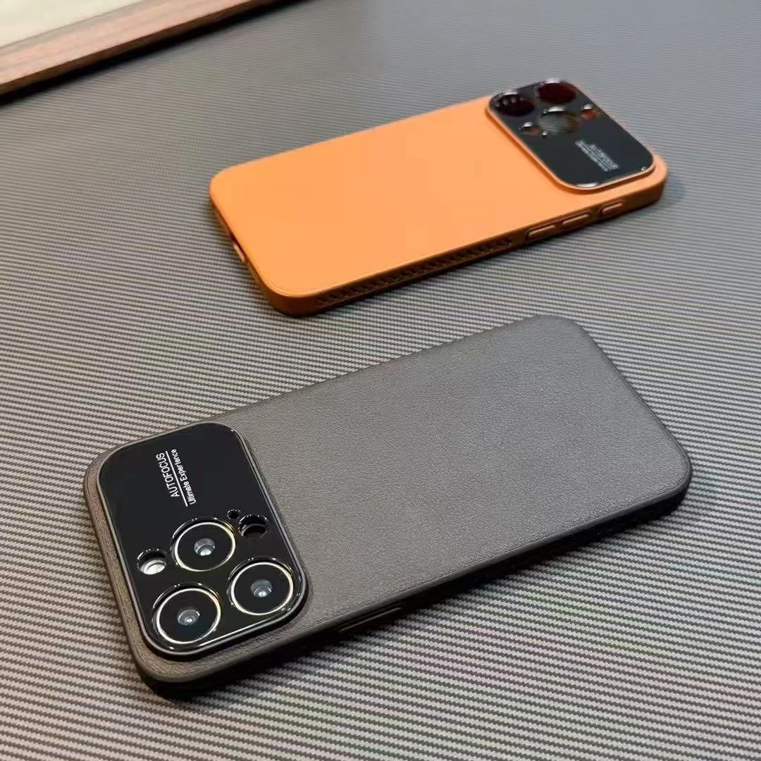适用苹果16/15/14秒变iPhone17超薄散热素皮iPhone16promax手机壳