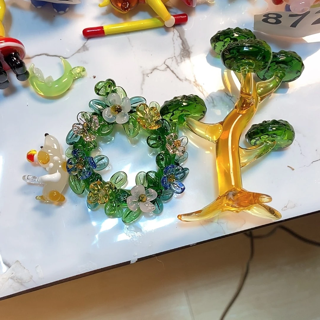 琉璃手工艺品子**?一套